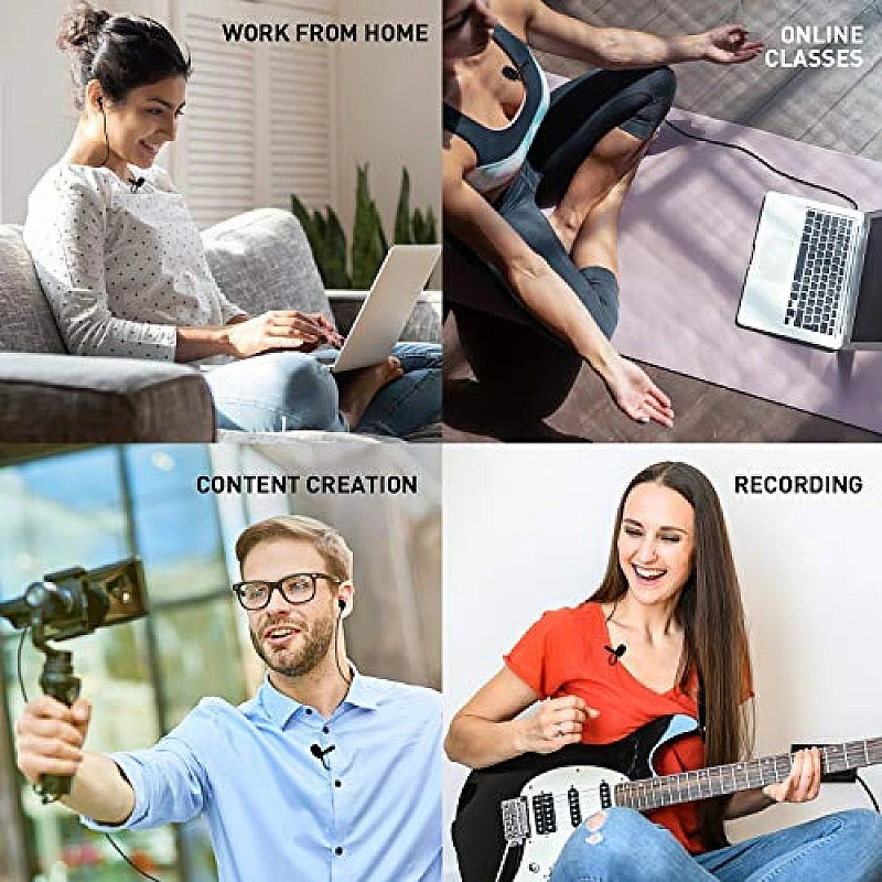 JBL Commercial CSLM20 Omnidirectional Lavalier Microphone, Earphone for calls, Video Conferences, and Monitoring, black, small JBL Commercial CSLM20 Omnidirectional Lavalier Microphone, Earphone for calls, Video Conferences, and Monitoring, black, small