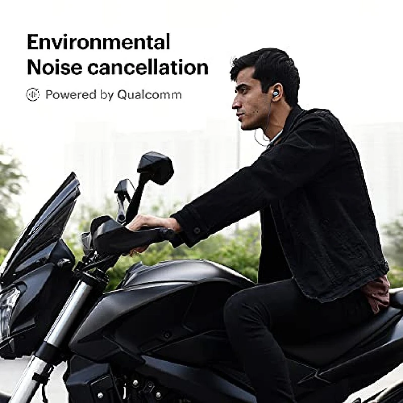 Noise Flair Bluetooth Wireless in Ear Earphones with Mic Dual Smart with Touch (Carbon Black) Noise Flair Bluetooth Wireless in Ear Earphones with Mic Dual Smart with Touch (Carbon Black)