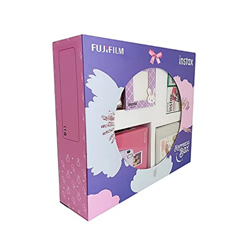 Fujifilm Instax Mini 11 Instant Camera (Ice White) Happiness Box with 40 Shots Fujifilm Instax Mini 11 Instant Camera (Ice White) Happiness Box with 40 Shots