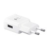 Samsung Original 15W Single Port, USB-A Charger (Cable Included), White Samsung Original 15W Single Port, USB-A Charger (Cable Included), White