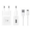 Samsung Original 15W Single Port, USB-A Charger (Cable Included), White Samsung Original 15W Single Port, USB-A Charger (Cable Included), White