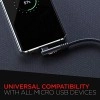 boAt Micro USB L70 Cable Black, 3A Fast Charging & 480 Mbps Data Sync Braided Skin with L Shaped Connector (Black) boAt Micro USB L70 Cable Black, 3A Fast Charging & 480 Mbps Data Sync Braided Skin with L Shaped Connector (Black)