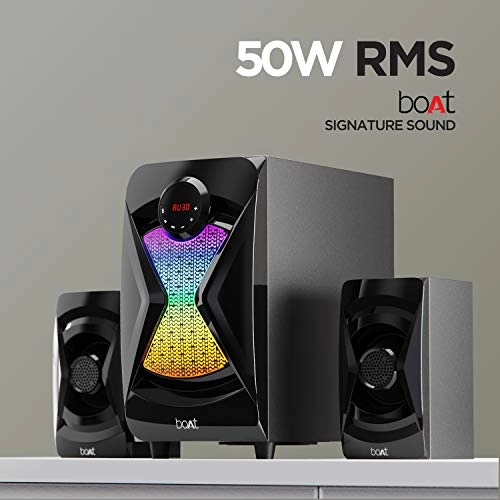 boAt Blitz 1500 50W 2.1 Channel Multimedia Speaker | Black