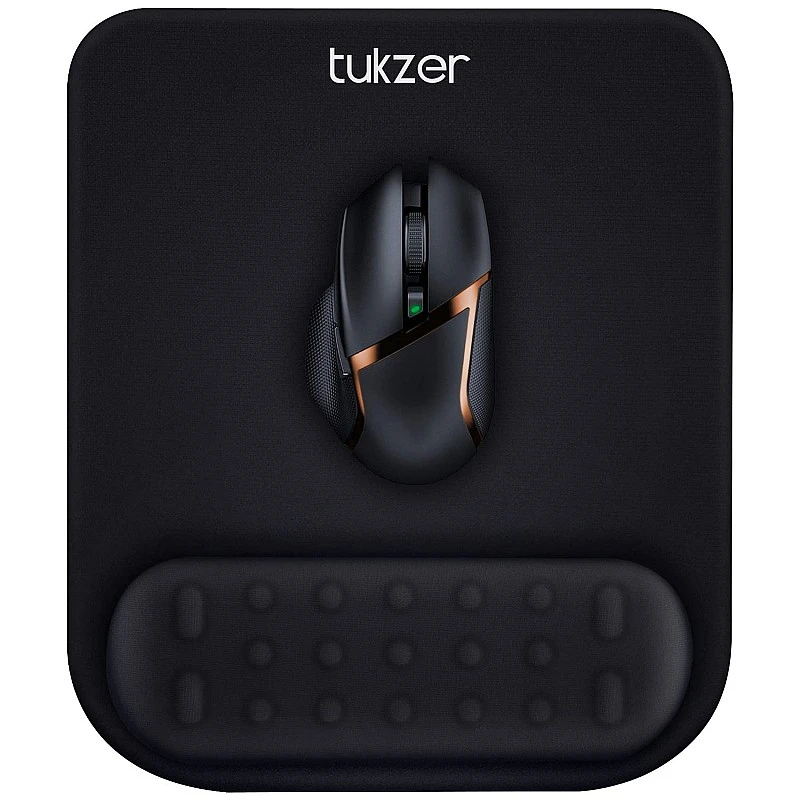 Tukzer Gel Mouse Pad Wrist Rest Memory-Foam Ergonomic Mousepad Tukzer Gel Mouse Pad Wrist Rest Memory-Foam Ergonomic Mousepad