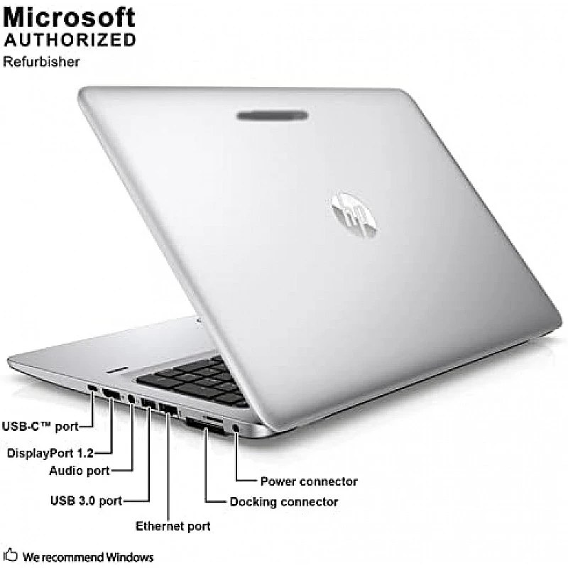 HP 850 G3 15.6" Laptop, i5-6200U, 8GB RAM, 256GB SSD (Refurb)