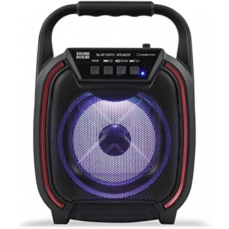 Modernista SoundBox 80 Wireless Portable BT Speaker with USB Pen Drive 8 Watt Modernista SoundBox 80 Wireless Portable BT Speaker with USB Pen Drive 8 Watt