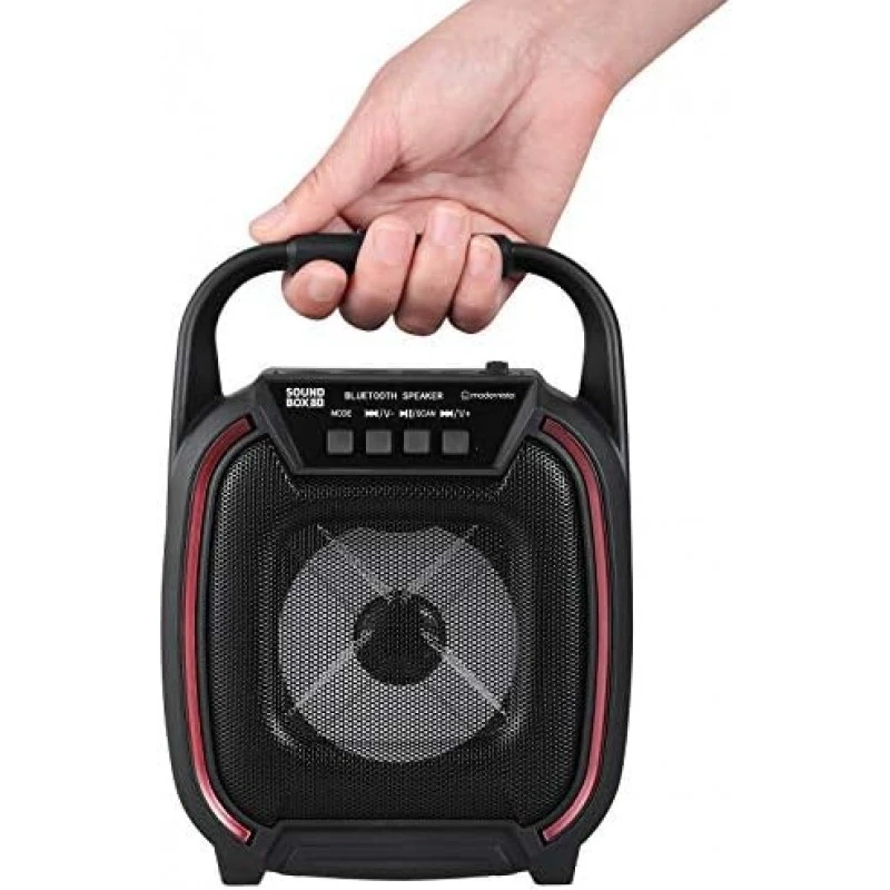 Modernista SoundBox 80 Wireless Portable BT Speaker with USB Pen Drive 8 Watt Modernista SoundBox 80 Wireless Portable BT Speaker with USB Pen Drive 8 Watt