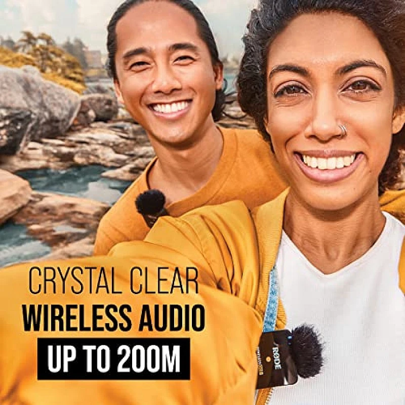 Rode Wireless Go II Dual Channel Wireless Microphone System, Black (Model Number: WIGOII) Rode Wireless Go II Dual Channel Wireless Microphone System, Black (Model Number: WIGOII)