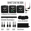 Rode Wireless Go II Dual Channel Wireless Microphone System, Black (Model Number: WIGOII) Rode Wireless Go II Dual Channel Wireless Microphone System, Black (Model Number: WIGOII)