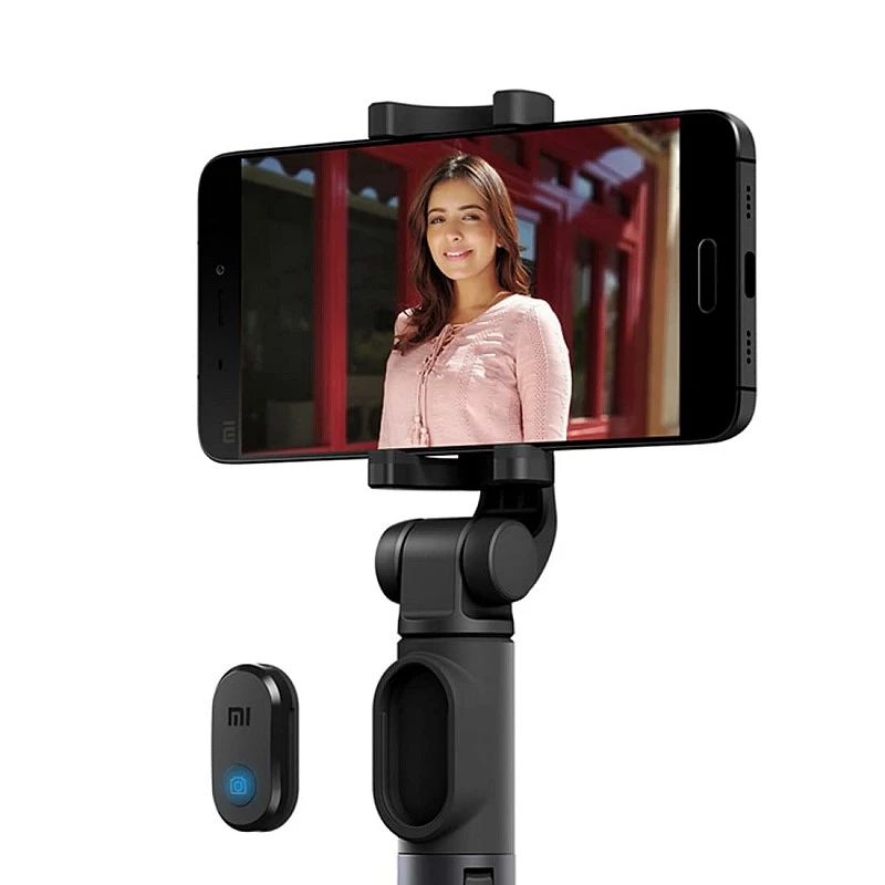 Xiaomi Selfie Stick with Micro USB Rechargeable Bluetooth Remote, Tripod Stand, Multifunctional Selfie Stick (Black) Xiaomi Selfie Stick with Micro USB Rechargeable Bluetooth Remote, Tripod Stand, Multifunctional Selfie Stick (Black)