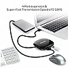 Honeywell Momentum Port 4-1 USB 3.0 Hub, Transmission Speed 5GBPS, Laptop, Speaker, Mobile, Pen Drive, Hard Drive, Keyboard Printer, Glossy Black Honeywell Momentum Port 4-1 USB 3.0 Hub, Transmission Speed 5GBPS, Laptop, Speaker, Mobile, Pen Drive, Hard Drive, Keyboard Printer, Glossy Black