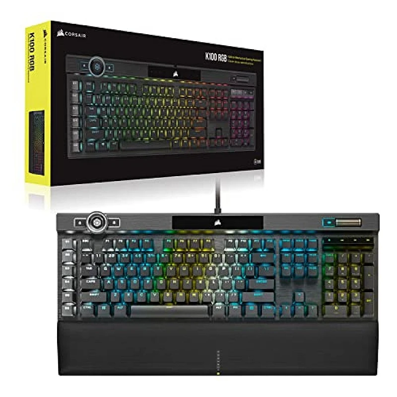 Corsair K100 RGB Optical-Mechanical USB Gaming Keyboard Black Corsair K100 RGB Optical-Mechanical USB Gaming Keyboard Black