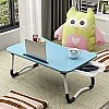 GoRogue Stud Foldable Wooden Mini Lapdesk for Couch, Sofa Bed, Study Tray Table Stand for Writing (Sky Blue) GoRogue Stud Foldable Wooden Mini Lapdesk for Couch, Sofa Bed, Study Tray Table Stand for Writing (Sky Blue)