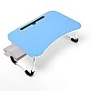 GoRogue Stud Foldable Wooden Mini Lapdesk for Couch, Sofa Bed, Study Tray Table Stand for Writing (Sky Blue) GoRogue Stud Foldable Wooden Mini Lapdesk for Couch, Sofa Bed, Study Tray Table Stand for Writing (Sky Blue)