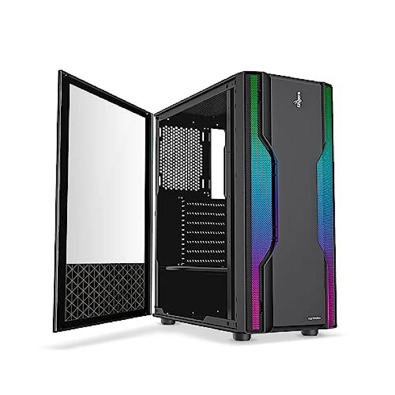 Fingers RGB-Flow India's First Micro ATX PC C2 Fashion Computer Case Cabinet with ARGB LEDs Fingers RGB-Flow India's First Micro ATX PC C2 Fashion Computer Case Cabinet with ARGB LEDs