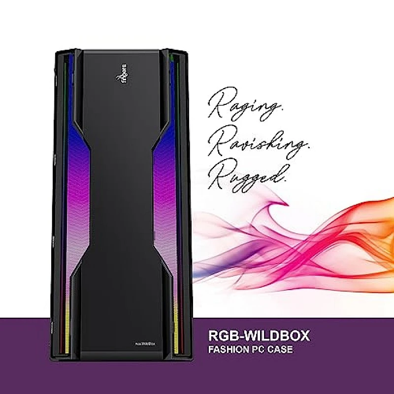 Fingers RGB-Flow India's First Micro ATX PC C2 Fashion Computer Case Cabinet with ARGB LEDs Fingers RGB-Flow India's First Micro ATX PC C2 Fashion Computer Case Cabinet with ARGB LEDs