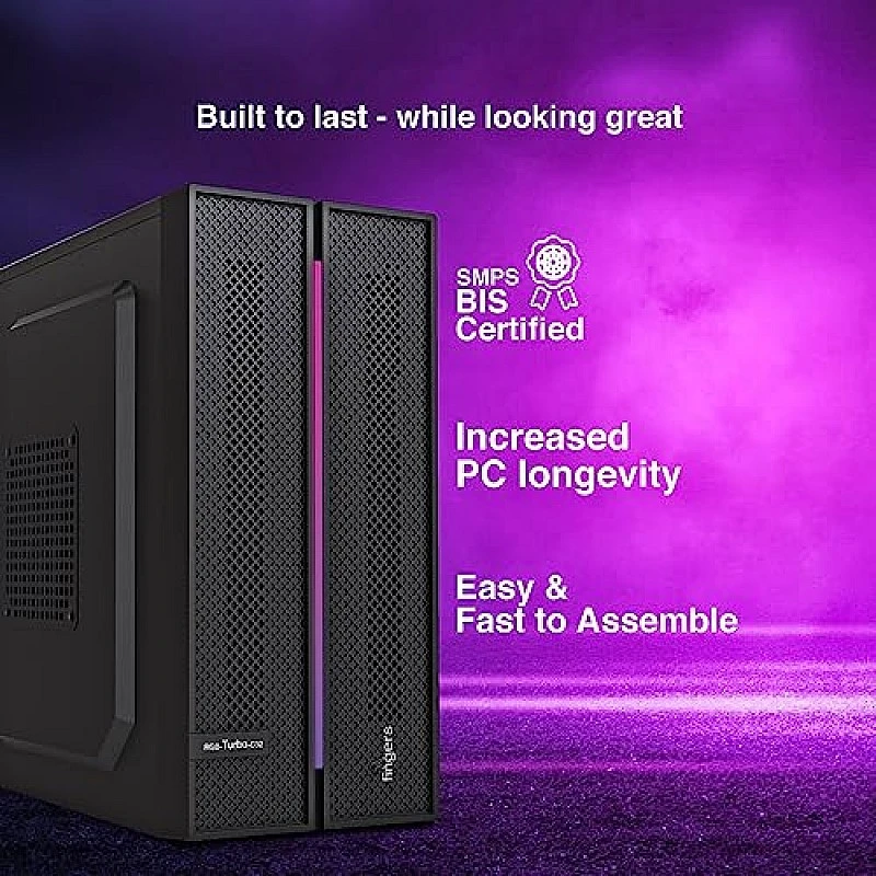 Fingers RGB-Flow India's First Micro ATX PC C2 Fashion Computer Case Cabinet with ARGB LEDs Fingers RGB-Flow India's First Micro ATX PC C2 Fashion Computer Case Cabinet with ARGB LEDs