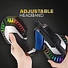 Cosmic Byte G2050 RGB 7.1 Surround Sound USB Gaming Headphone for PS5, PC with Software and Gel Microphone (Blue) Cosmic Byte G2050 RGB 7.1 Surround Sound USB Gaming Headphone for PS5, PC with Software and Gel Microphone (Blue)
