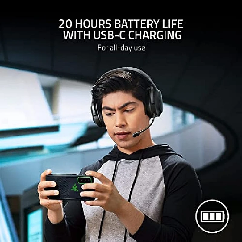 Razer Barracuda X Bluetooth Wireless Over Ear Headphones with Mic Multi-Platform Gaming and Mobile - RZ04-03800100-R3M1 Razer Barracuda X Bluetooth Wireless Over Ear Headphones with Mic Multi-Platform Gaming and Mobile - RZ04-03800100-R3M1