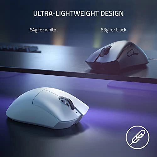 Razer DeathAdder Essential White Edition - 6400 DPI Ergonomic Wired Gaming Mouse - RZ01-03850200-R3M1 Razer DeathAdder Essential White Edition - 6400 DPI Ergonomic Wired Gaming Mouse - RZ01-03850200-R3M1