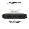 Belkin 10000 mAh Slim Power Bank with 1 USB-C and 2 USB-A Ports to Charge 3 Devices Simultaneously with up to 15W - Black Belkin 10000 mAh Slim Power Bank with 1 USB-C and 2 USB-A Ports to Charge 3 Devices Simultaneously with up to 15W - Black