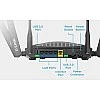 D-Link DIR-1950 AC 1900 MU-MIMO Daul Band EasyMesh WiFi Router, 5 Gigabit Port, 4 External Antenna, Voice Control Black D-Link DIR-1950 AC 1900 MU-MIMO Daul Band EasyMesh WiFi Router, 5 Gigabit Port, 4 External Antenna, Voice Control Black