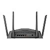 D-Link DIR-1950 AC 1900 MU-MIMO Daul Band EasyMesh WiFi Router, 5 Gigabit Port, 4 External Antenna, Voice Control Black D-Link DIR-1950 AC 1900 MU-MIMO Daul Band EasyMesh WiFi Router, 5 Gigabit Port, 4 External Antenna, Voice Control Black