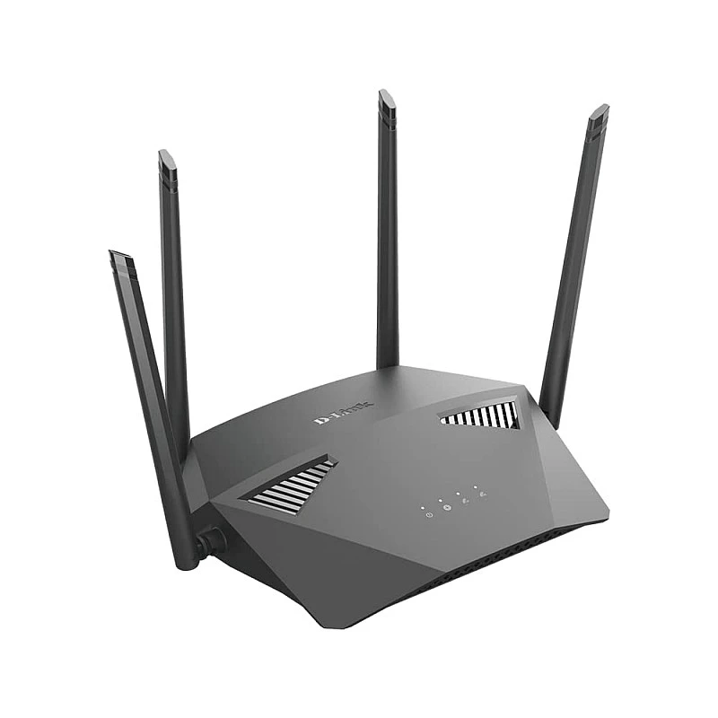 D-Link DIR-1950 AC 1900 MU-MIMO Daul Band EasyMesh WiFi Router, 5 Gigabit Port, 4 External Antenna, Voice Control Black D-Link DIR-1950 AC 1900 MU-MIMO Daul Band EasyMesh WiFi Router, 5 Gigabit Port, 4 External Antenna, Voice Control Black