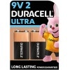 Duracell Ultra Alkaline 9V Battery, 12 Pcs
