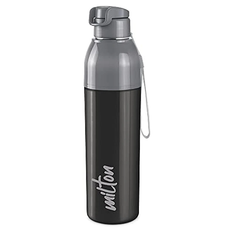 Milton Steel Convey 900 Insulated Inner Stainless Steel Water Bottle, 630 ml, Black Milton Steel Convey 900 Insulated Inner Stainless Steel Water Bottle, 630 ml, Black