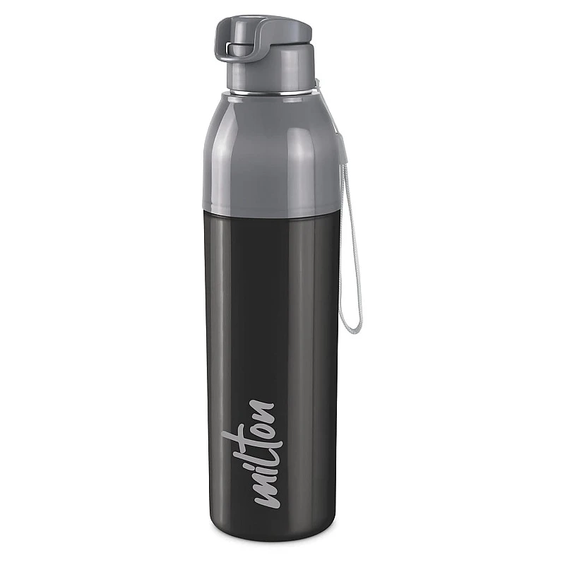 Milton Steel Convey 900 Insulated Inner Stainless Steel Water Bottle, 630 ml, Black Milton Steel Convey 900 Insulated Inner Stainless Steel Water Bottle, 630 ml, Black