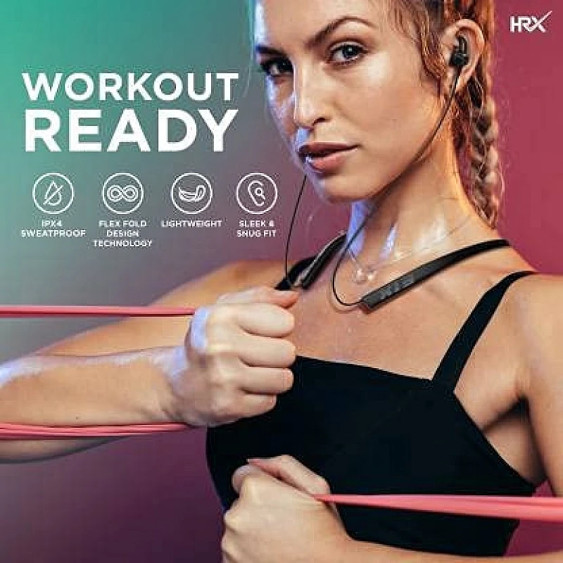 HRX X-Wave 7R with Flex Fold Design Technology Bluetooth Headset (MysticBlack) HRX X-Wave 7R with Flex Fold Design Technology Bluetooth Headset (MysticBlack)