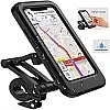 AIRTREE Bike Phone Mount Waterproof Cell Phone Holder 360 Rotation Motorcycle Phone Case Universal Bicycle Handlebar AIRTREE Bike Phone Mount Waterproof Cell Phone Holder 360 Rotation Motorcycle Phone Case Universal Bicycle Handlebar