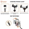 Tukzer 3.5" LED Selfie Ring Light with Phone Holder |Flexible Arm Desk Mount Clamp for Live Stream, Makeup, Online Meetings, Tukzer 3.5" LED Selfie Ring Light with Phone Holder |Flexible Arm Desk Mount Clamp for Live Stream, Makeup, Online Meetings,