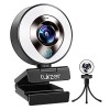 Tukzer HD 1080P Webcam with Microphone and Ring Light, Plug and Play Web Camera (TZ-WC1) Tukzer HD 1080P Webcam with Microphone and Ring Light, Plug and Play Web Camera (TZ-WC1)