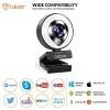 Tukzer HD 1080P Webcam with Microphone and Ring Light, Plug and Play Web Camera (TZ-WC1) Tukzer HD 1080P Webcam with Microphone and Ring Light, Plug and Play Web Camera (TZ-WC1)