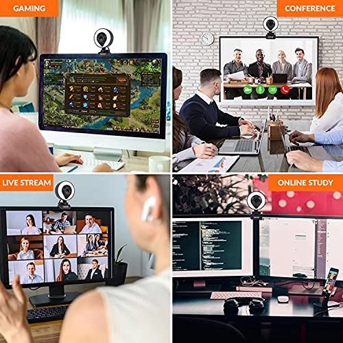Tukzer HD 1080P Webcam with Microphone and Ring Light, Plug and Play Web Camera (TZ-WC1) Tukzer HD 1080P Webcam with Microphone and Ring Light, Plug and Play Web Camera (TZ-WC1)