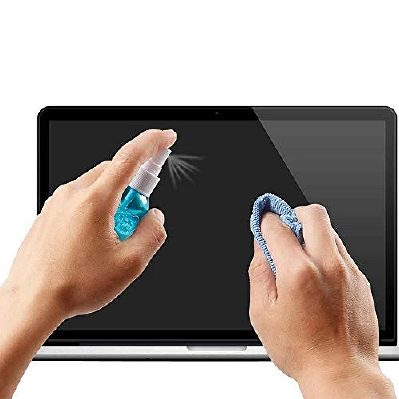 Lapster 3 in 1 Screen Cleaning Kit with Brush and Micro Cloth for PC, laptops, LCD led mobiles and TV (80ML) Lapster 3 in 1 Screen Cleaning Kit with Brush and Micro Cloth for PC, laptops, LCD led mobiles and TV (80ML)