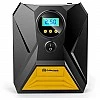 GoMechanic Gusto T10 Digital Tyre Inflator for Car 150 psi, 12V DC Portable Air Pump Compressor Suitable for Bikes GoMechanic Gusto T10 Digital Tyre Inflator for Car 150 psi, 12V DC Portable Air Pump Compressor Suitable for Bikes