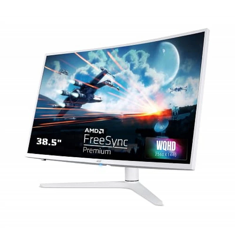 Acer XZ396Q 38.5 Inch (97.79 Cm) 2560 x 1440 Pixels Led 3000R Curve WQHD VA Panel LCD Monitor White Acer XZ396Q 38.5 Inch (97.79 Cm) 2560 x 1440 Pixels Led 3000R Curve WQHD VA Panel LCD Monitor White