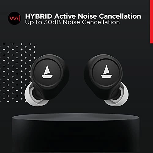 boAt Airdopes 501 ANC Truly Wireless Bluetooth in Ear Earbuds with Mic (Black) boAt Airdopes 501 ANC Truly Wireless Bluetooth in Ear Earbuds with Mic (Black)