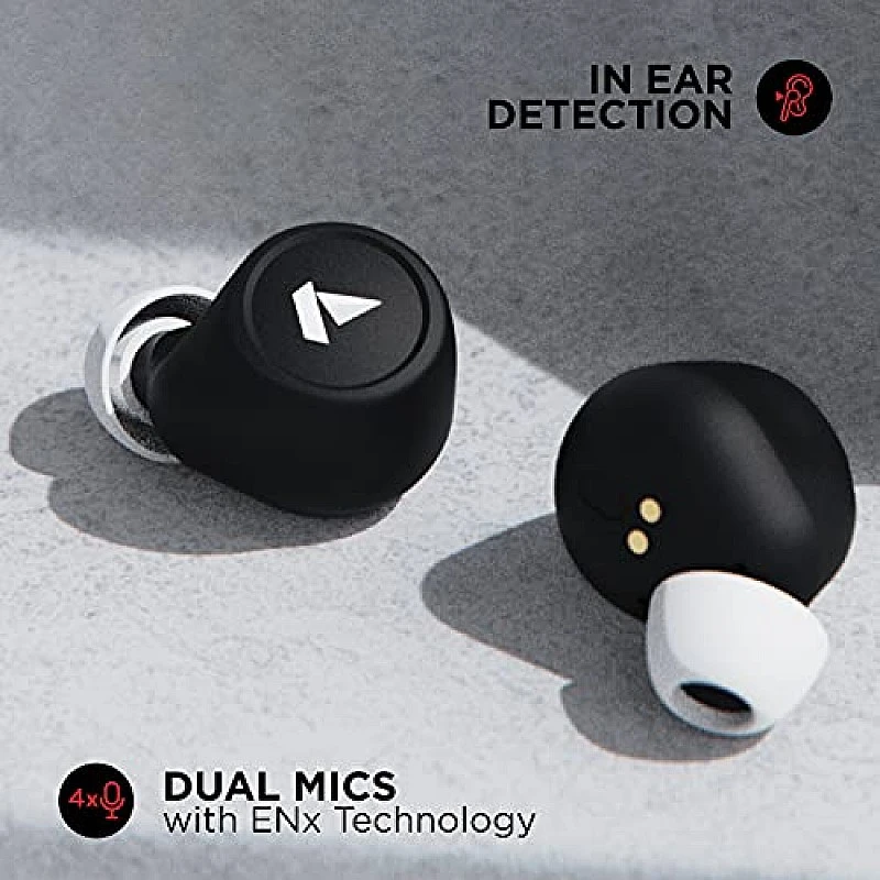 boAt Airdopes 501 ANC Truly Wireless Bluetooth in Ear Earbuds with Mic (Black) boAt Airdopes 501 ANC Truly Wireless Bluetooth in Ear Earbuds with Mic (Black)