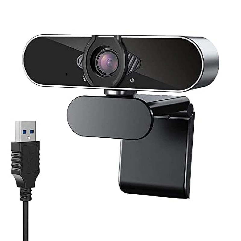 CASE U HW1 1080P Webcam with Microphone 360 Rotation Plug and Play Pro Streaming USB 2.0 HD 