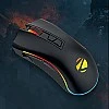 Zebronics Zeb-Tempest Plus 8-Button Wired Gaming Mouse with Rapid Fire Key, 6400 DPI Sensor, Rubber Finish, RGB Lights Zebronics Zeb-Tempest Plus 8-Button Wired Gaming Mouse with Rapid Fire Key, 6400 DPI Sensor, Rubber Finish, RGB Lights