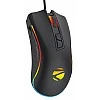Zebronics Zeb-Tempest Plus 8-Button Wired Gaming Mouse with Rapid Fire Key, 6400 DPI Sensor, Rubber Finish, RGB Lights Zebronics Zeb-Tempest Plus 8-Button Wired Gaming Mouse with Rapid Fire Key, 6400 DPI Sensor, Rubber Finish, RGB Lights