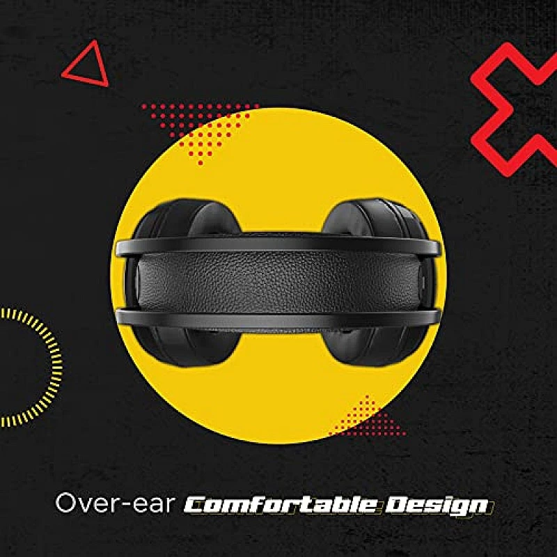 Redgear Cosmo Nova Wired Over Ear Headphones with Mic (Black) Redgear Cosmo Nova Wired Over Ear Headphones with Mic (Black)
