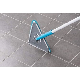 AIRTREE Rotatable Triangle Mop with Long Handle, Microfiber Flat Floor mop Rotatable Cleaning Brush Glass Wiper Window (Multicolor) AIRTREE Rotatable Triangle Mop with Long Handle, Microfiber Flat Floor mop Rotatable Cleaning Brush Glass Wiper Window (Multicolor)