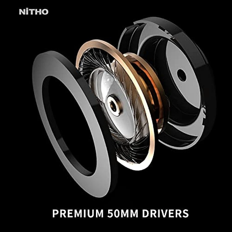 Nitho Titan PRO 7.1 Surround Gaming Headset with Cardioid Microphone Over-Ear Wired Gaming Headphones with RGB LED Black Nitho Titan PRO 7.1 Surround Gaming Headset with Cardioid Microphone Over-Ear Wired Gaming Headphones with RGB LED Black