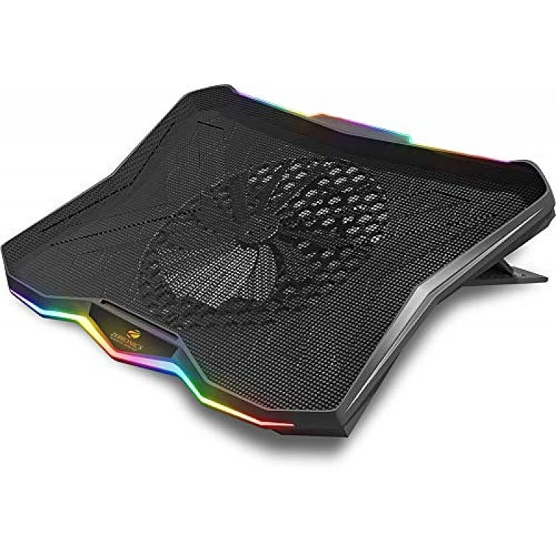 ZEBRONICS Zeb-NC7000 USB Powered Laptop Cooling Pad for Laptops Black ZEBRONICS Zeb-NC7000 USB Powered Laptop Cooling Pad for Laptops Black