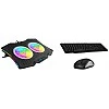 ZEBRONICS Zeb-NC7000 USB Powered Laptop Cooling Pad for Laptops Black ZEBRONICS Zeb-NC7000 USB Powered Laptop Cooling Pad for Laptops Black